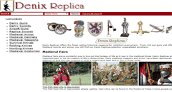Desktop Screenshot of denixreplica.com
