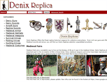 Tablet Screenshot of denixreplica.com